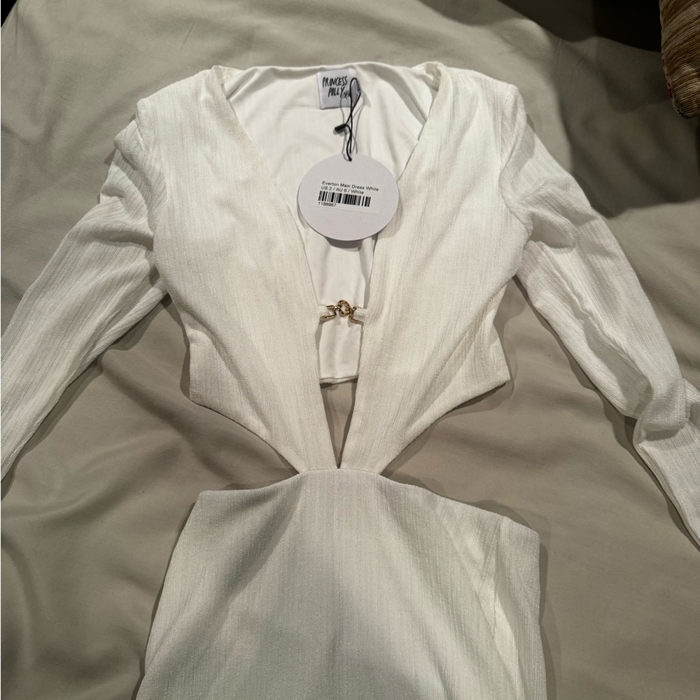 NWT Everton White Maxi Dress - Picture 4 of 5
